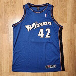 Jerry Stackhouse Washington Wizards Nike NBA authentic game jersey men sz 56/3XL